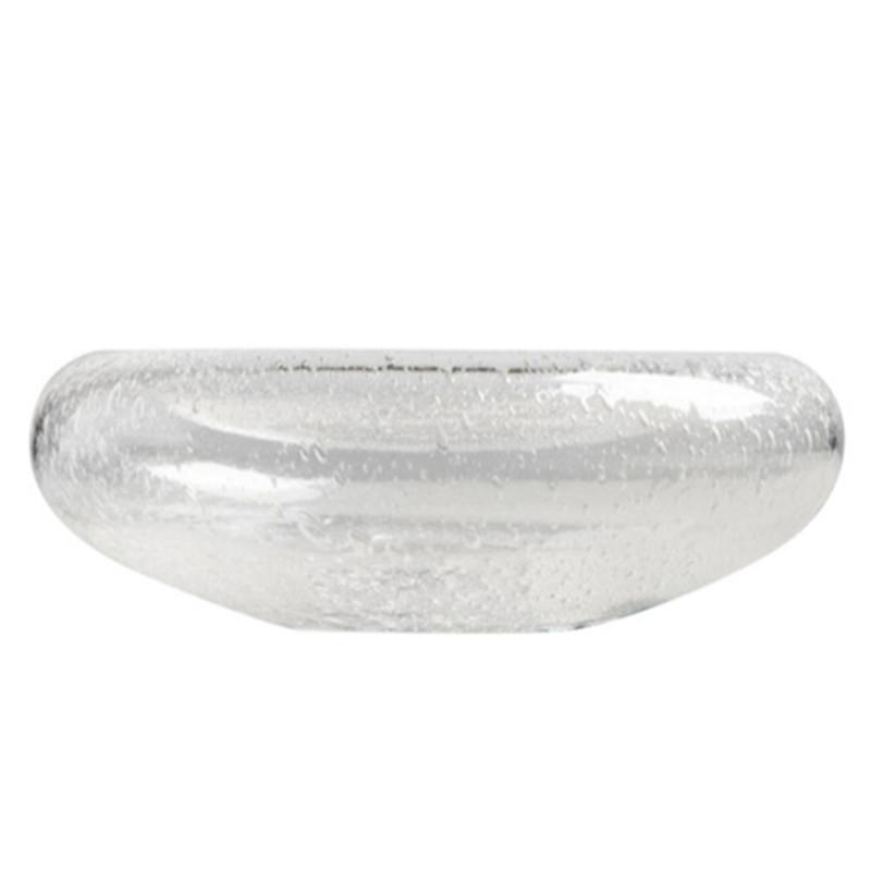 Double Glass Plate Creative Sushi Dessert Plate Restaurant Food Decoration Main Dish Nordic Style Home Kitchen Plate Tableware