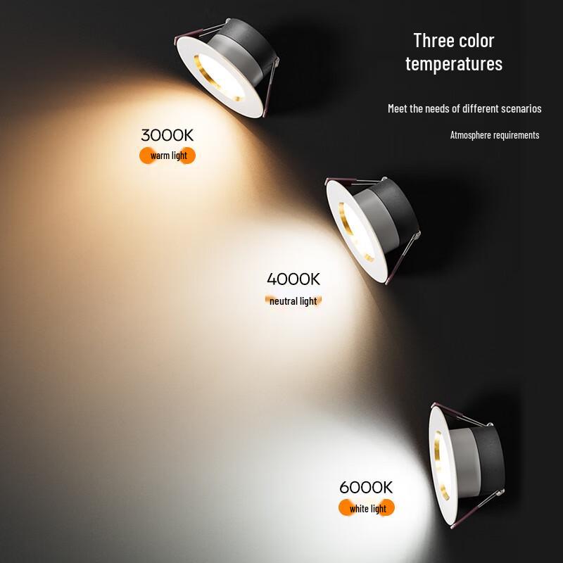 Recessed Aluminum Mini LED Spotlight