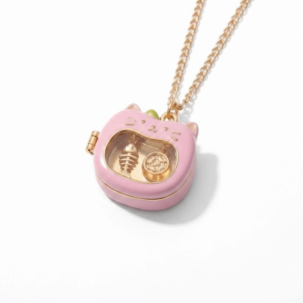 Animal Series Pattern Snap-on Necklace Dog Design DIY Jewelry DIY Glass Necklace Gift Giving