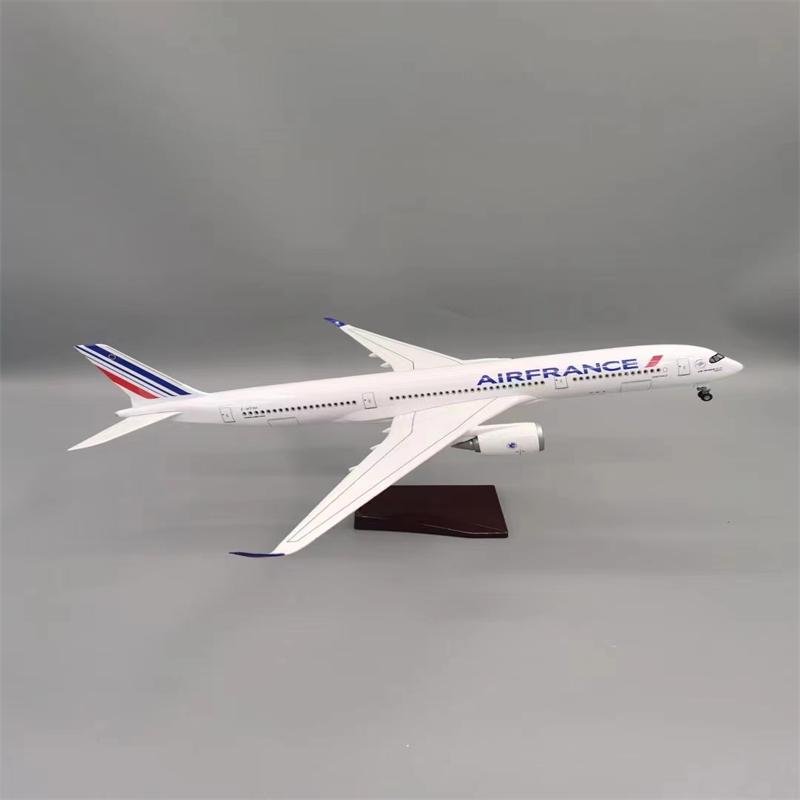 

Large Model 1:142 Scale Airplane Airbus A350 Air France Plane Model Diecast Plastic Resin Model Planes Decor Room Collection no light