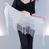 Professional Grade Belly Dance Hip Scarf Lightweight Polyester Fabric for Comfortable Extended Dance Practice