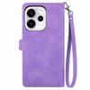 Leather Wallet Flip Case for Samsung Galaxy A54 A34 A24 A53 A33 A72 A52 A23 4G 5G with Zipper Pocket Cover