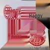 Double Happiness Wedding Window Cling – Bridal Chamber & Car Decoration