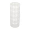 Stackable design Stackable Organizer Tray Transparent Component Box  Watch movement screw storage