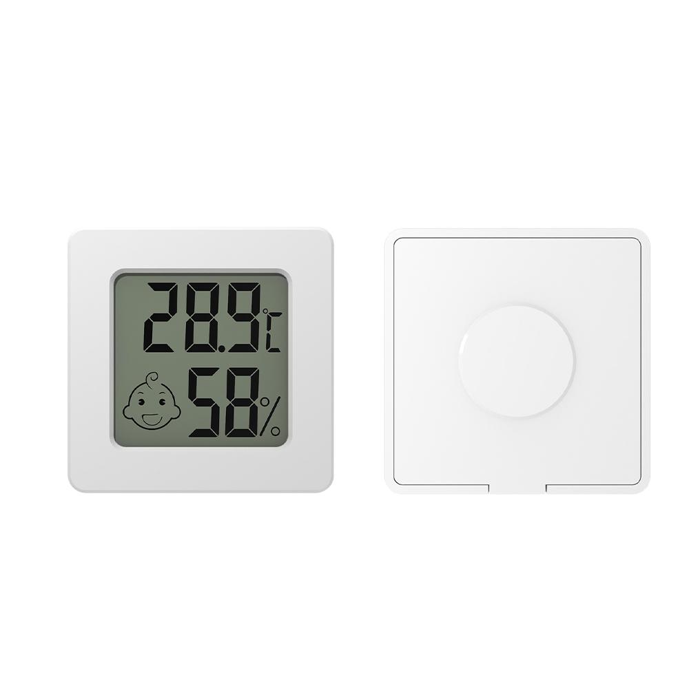 

Indoor Mini Digital Electronic Thermo-Hygrometer Comfort Expression Display Measuring Range: -20℃ ~ 60℃ (-4℉ ~ 140℉) 20%-99 белый