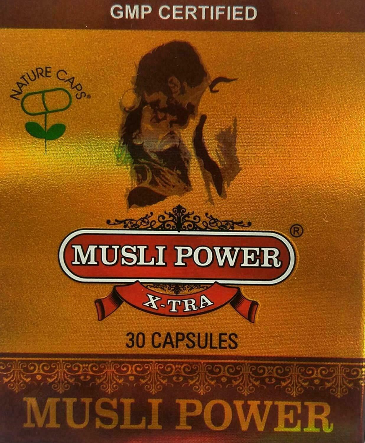 

MUSLI POWER XTRA 30 капс. для чоловіків