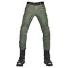 Mens Motorcycle Riding Jeans Tactical Pants With Protective Pads Outdoor Casual Biker Trousers
