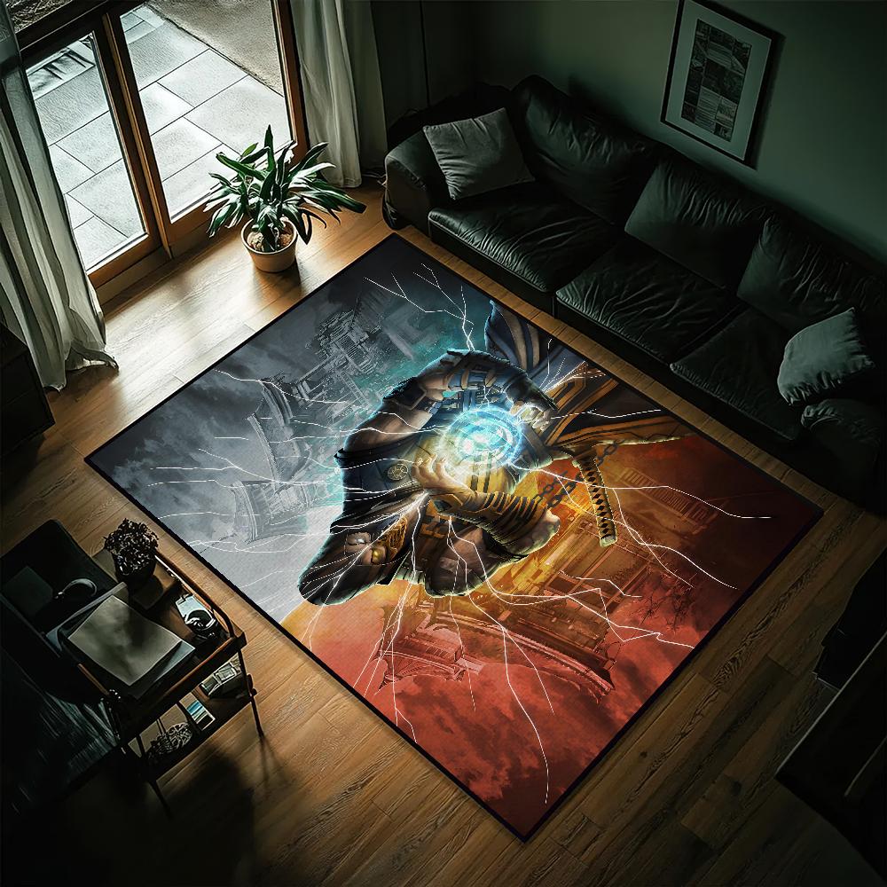 Game M-Mortal K-Kombat Small Carpet Bedside Kitchen Bath Living Home House Bedroom Floor Mat Doormat Large Carpet Rug Decoration