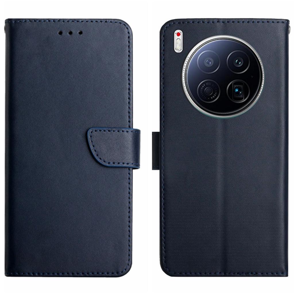 For TECNO Camon 40 Premier 5G Case Genuine Cow Leather Phone Cover Nappa Texture