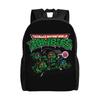 3D Printing Ninjas Turtles Backpack for Boys Girls Superhero School College Travel Bags Men Women Bookbag Fits 15 Inch Laptop
