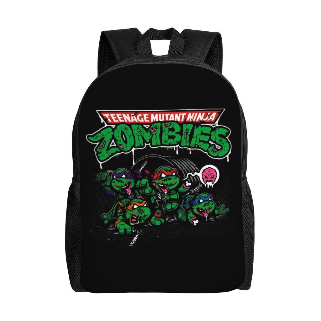 Custom Ninjas Turtles Backpacks Men Women Casual Bookbag for School College Superhero Bags