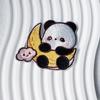 Panda Planet Self-Adhesive Embroidered Patches for Clothing, Jackets, Bags, and Decorative Use