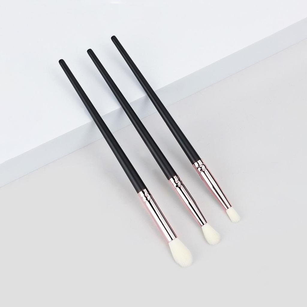 3-teiliges Lidschattenpinsel-Set aus Kunstwolle: Augen Make-up Werkzeuge zum Verblenden
