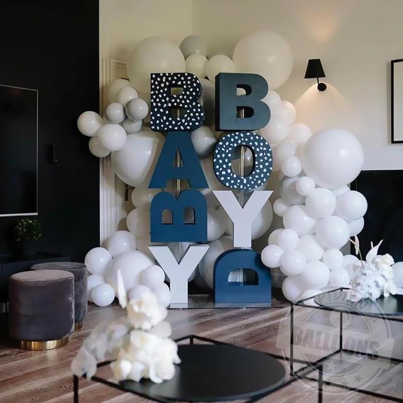 Pure White Balloon Romantic Wedding Decoration Valentines Day Proposal Birthday Party Garland Arch Decor Candy Macarone balloons