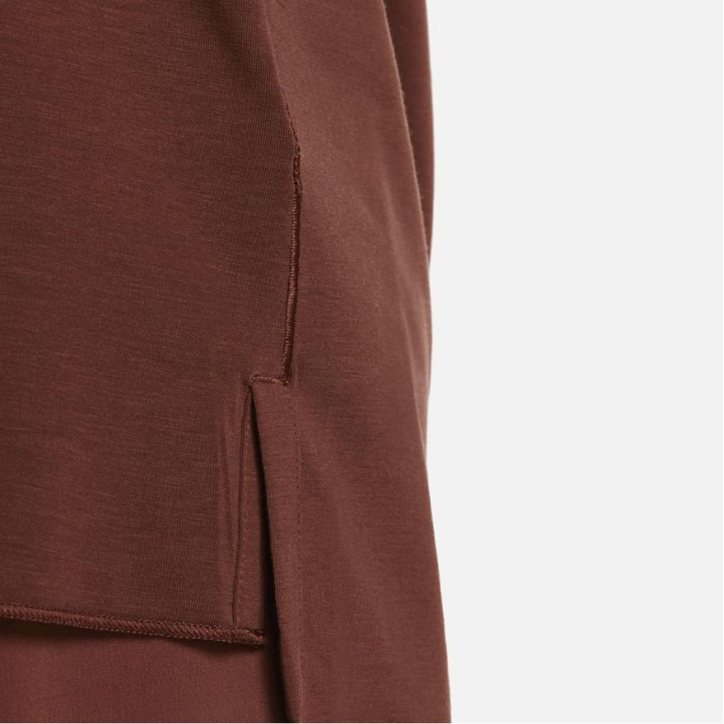 Nike Logo Round Neck Short Sleeve T-Shirt Men Tops Brown DM7823-217