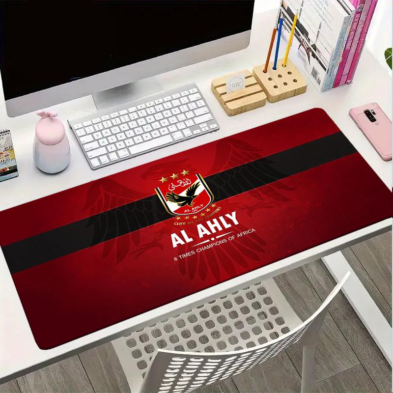 Al-ahly Tv Logo Design Mouse pad Mouse pad, Gaming Mouse Pad, keyboard pad, Desk Decor for computer notebook Fan Gift Birthday Gift