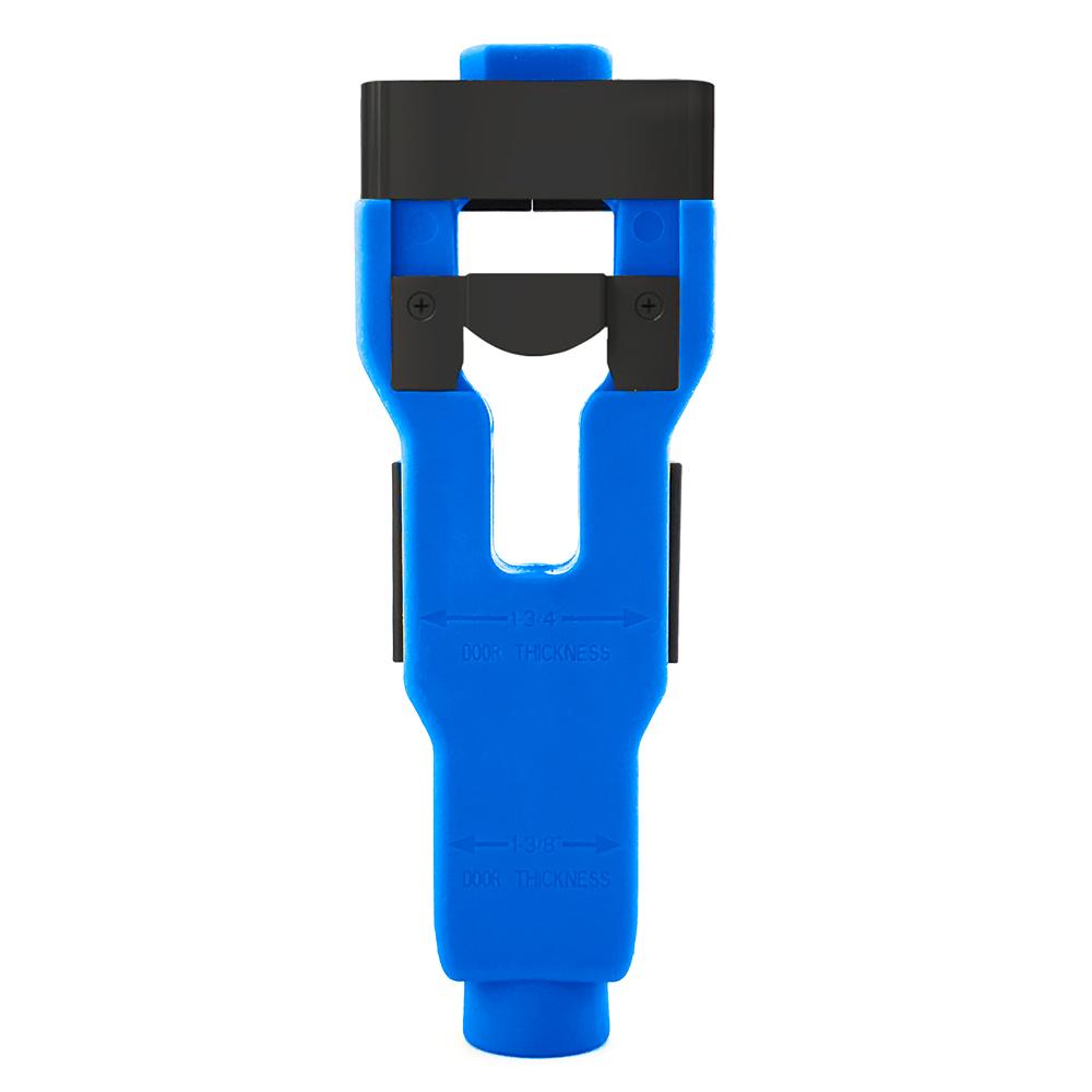 Door Latch Mortise Tool Precision Scoring and Chiseling Door Latch Installation Kit Fits for 1-3/8’ or 1-3/4’ Thick Wooden Door