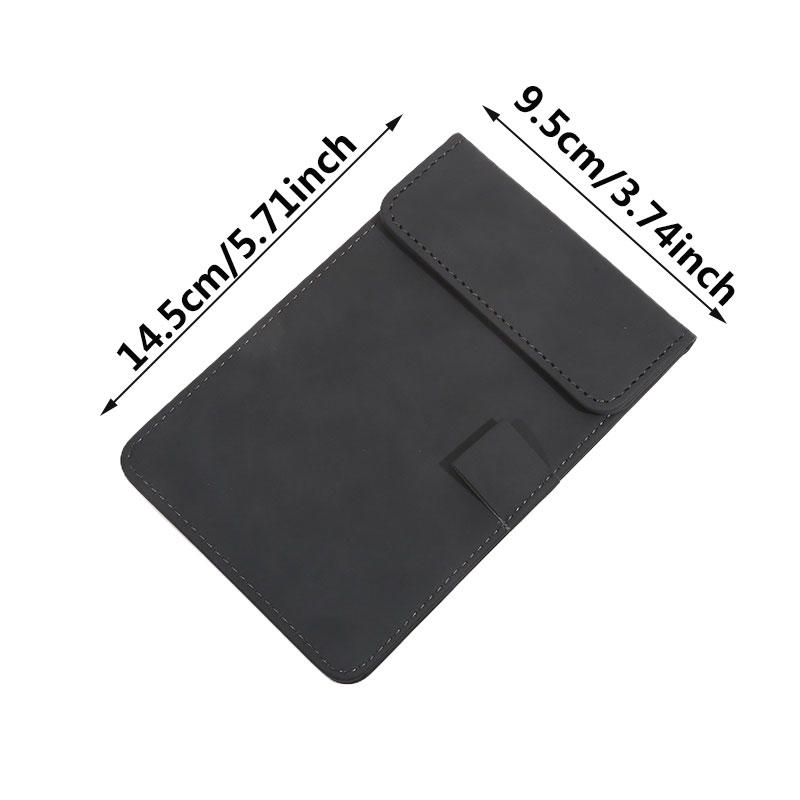 Restaurant Menu Clipboard A6 Writing Pad PU Leather Clipboard Mini Paper Tablet Conference Folder Colorful A6 Bill Clip