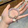 Colorful Crystal Beaded Fishtail Bracelet: Sweet, Fairy-Inspired Gift for Best Friend or Girlfriend - Perfect for May Day Outings