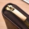 Women RFID Blocking Credit Card Holder Wallet PU Leather Accordion Card Case Zipper Small Coin Purse Mini Card Organizer Wallet