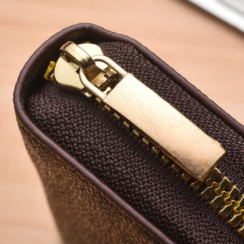 Women RFID Blocking Credit Card Holder Wallet PU Leather Accordion Card Case Zipper Small Coin Purse Mini Card Organizer Wallet