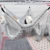 Hamster Hammock Cave Shed Small Pet Warm Hut Cage Tunnel for Guinea Pigs