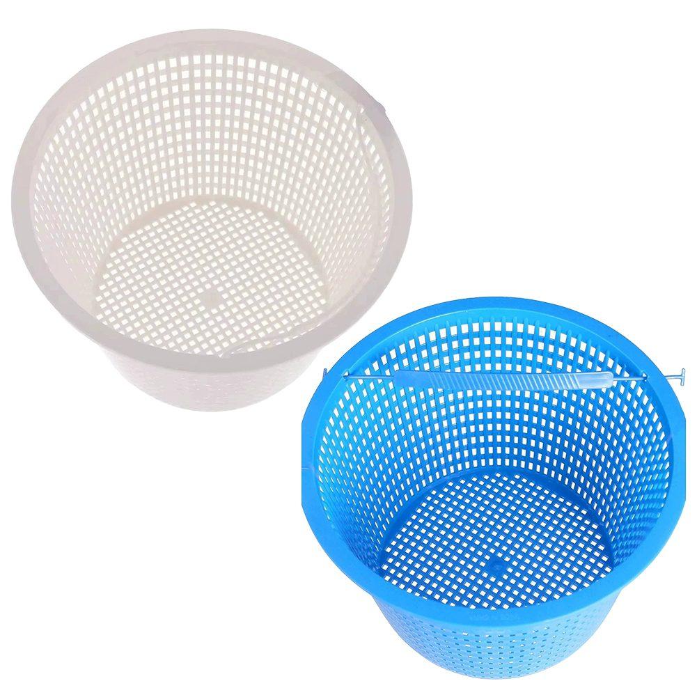 Debris Capture Pool Skimmer Basket Debris Cleaning Diameter 8 Inches Easy Install Pool Filter Basket Diameter 8 Inches