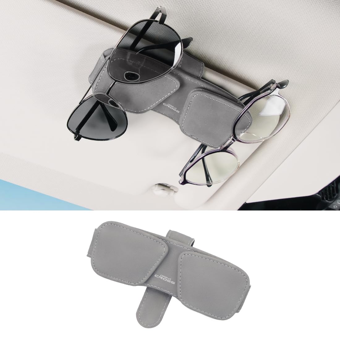 [Corolla Cross Exclusive] Car Glasses Holder COROLLA CROSS Exclusive Logo One Size серый
