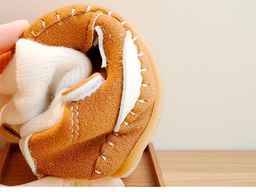 Infant Non-Slip Fleece Lined Soft Sole Winter Shoes for Beginners (0-1 Year)