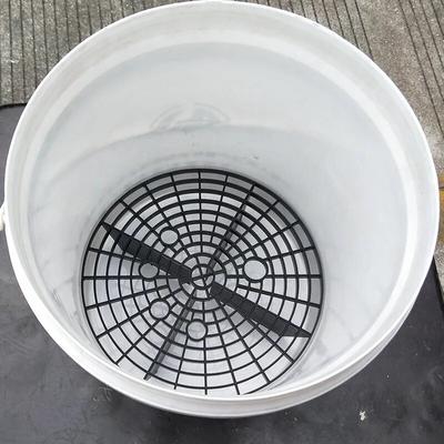1 pz 23,5 cm autolavaggio isolamento rete secchio filtro sabbia separatore forniture auto negozio prodotti per la cura della macchina strumenti per la pulizia dell'auto