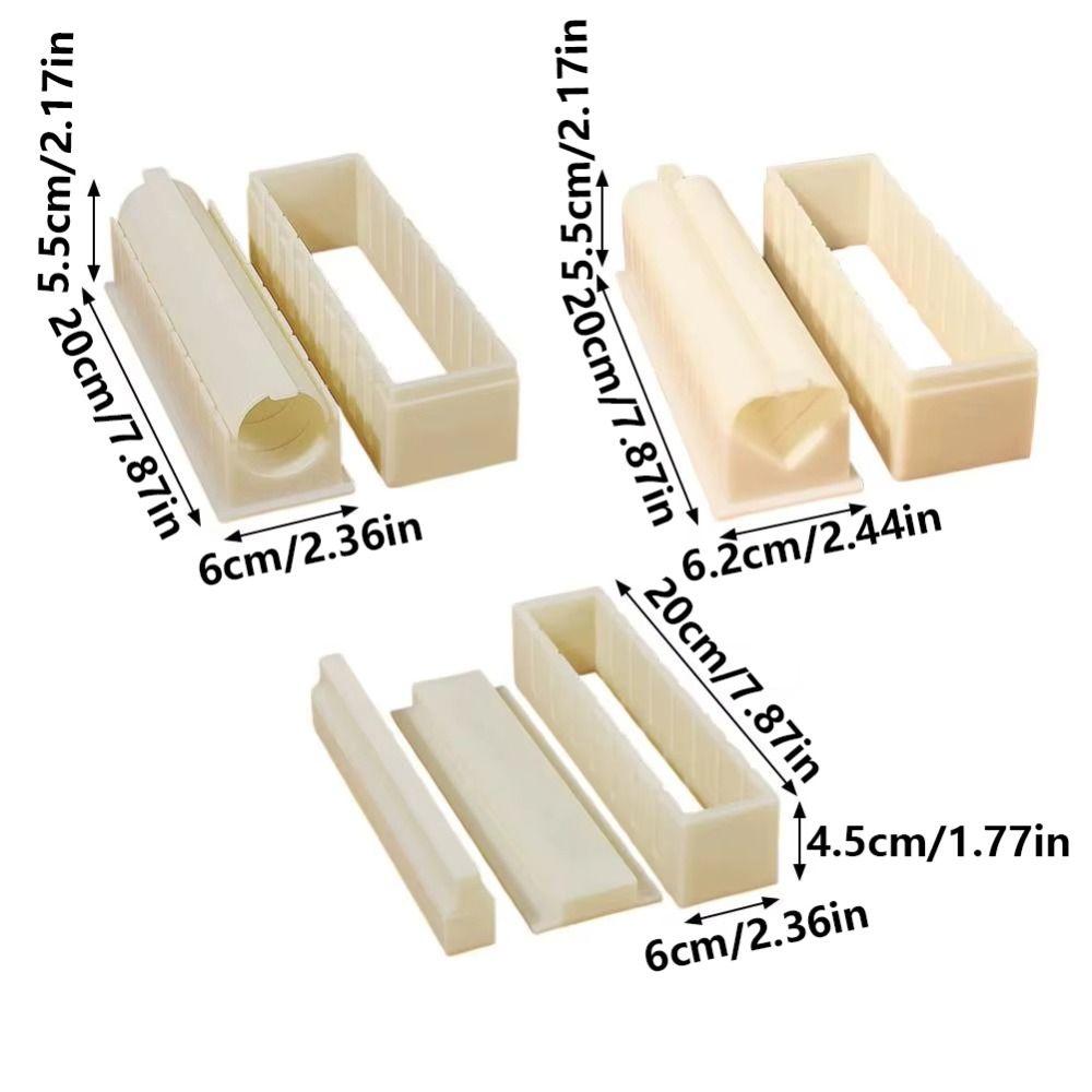 Round/Square/Heart Shape Sushi Maker Equipment Reusable Sushi Making Tool Set Home Kitchen