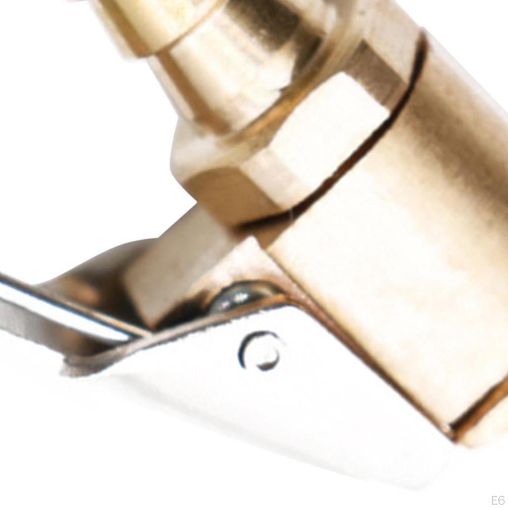 Car Tire Air Chuck with Clip No Leakage Inflator or