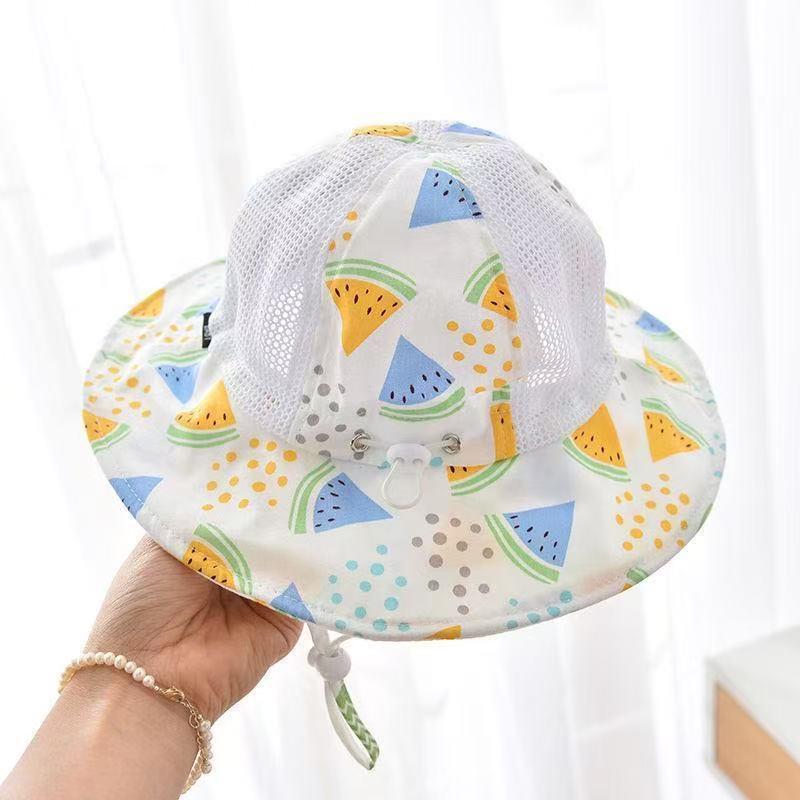 Breathable Mesh Sun Hat - Lightweight Summer Bucket Hat for Boys & Girls