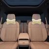 Car Headrest Pillow, 2PCS Soft Comfortable Vehicle Neck Pillow Cushion, Head Rest Pad Accessories For Driving Fatigue Relief, Universal Car Interior