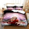 3D Print Anime Kawaii Girl Kyouka Printed Bed Set Duvet Cover Pillowcase Bedding Set Bed Linen Sheet Quilt Cover Full King Size