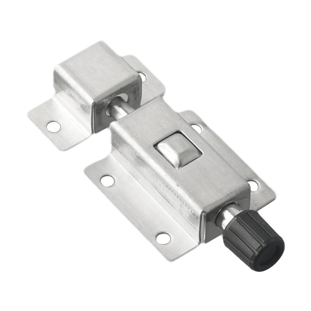 1PC Stainless Steel Door Latch Sliding Lock  Bolt Automatic Spring Latches/ Latch Sliding Lock  Bolt Automatic Spring Latch