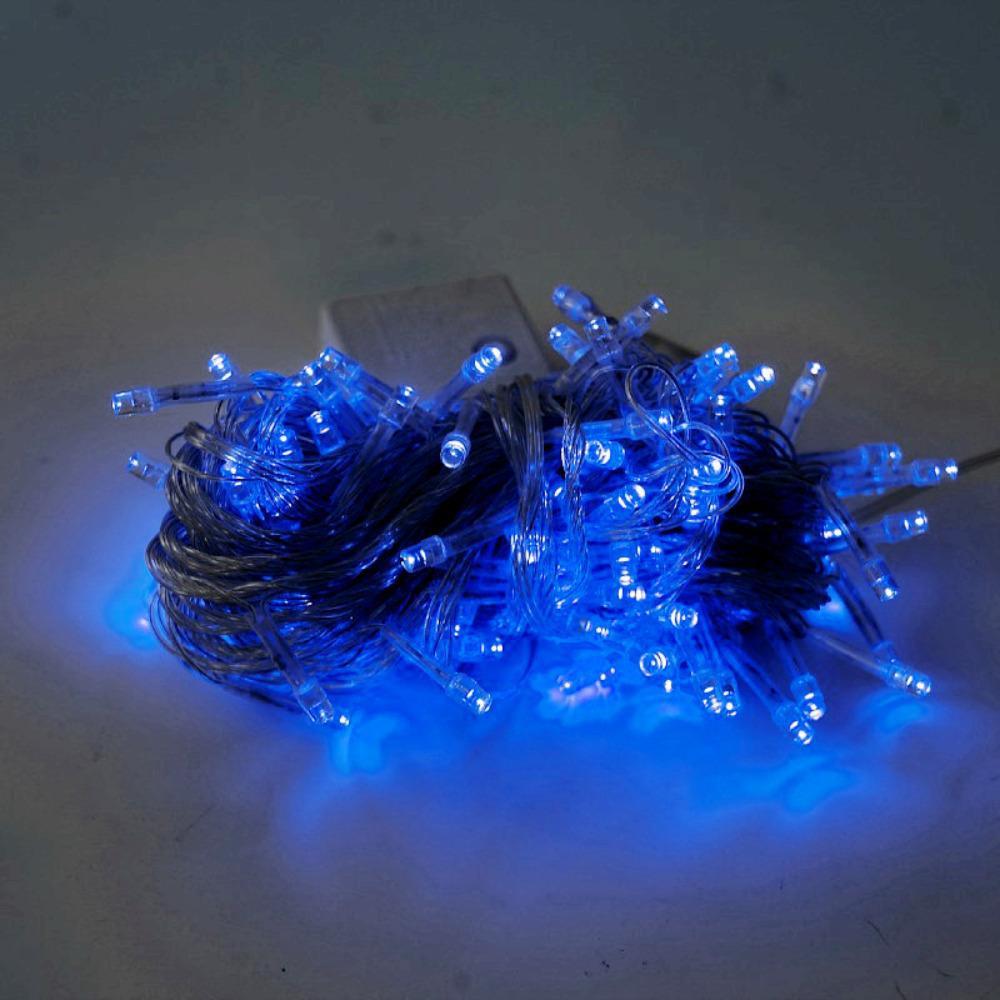 LED-Feen-Lichterkette, 7 Farben, batteriebetrieben, für den Außenbereich, wasserdicht, LED-Lichterkette, Weihnachten, Geburtstag, Zuhause, Party, Dekoration, Lampe