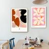 Wall Art Canvas Painting Different Shapes Gallery Painting Abstract Line Flower Poster Geometric Patterns For Living Room Decor
