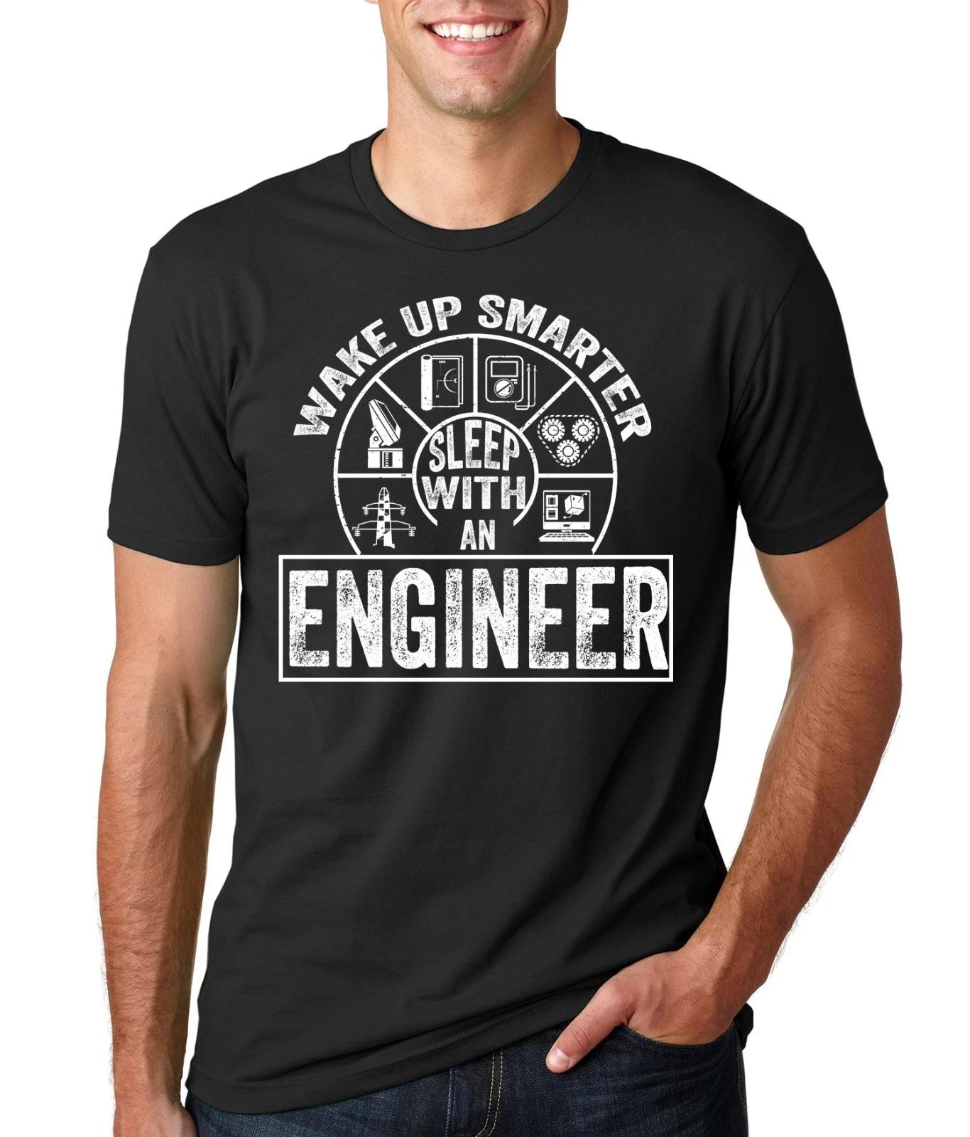 Engineer T-T-shirt Funny Engineering Tee T-shirt Gift For Engineer Wake Up T-T-shirt XL