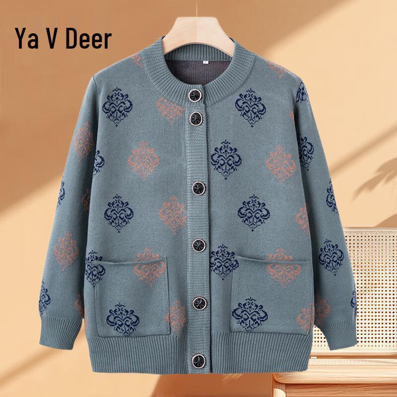 

Yalu Women s Plush Lined Knitted Cardigan Sweater M