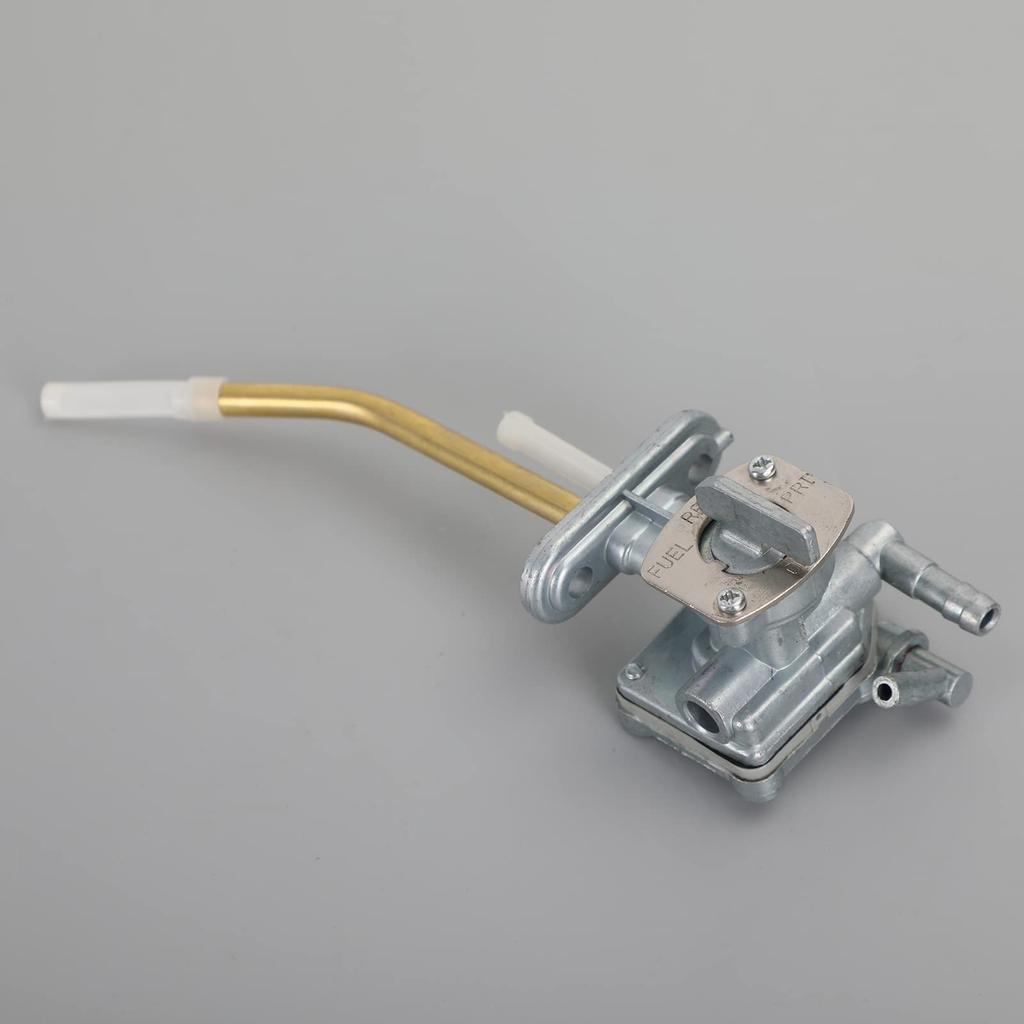 Frezon Motorcycle Fuel Cock Gas Tank Fuel Cock Valve Pet Cock Applicable for Kawasaki KL250 Super Sherpa 250 1997-2010