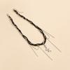 Cross Pendant Necklace For Women Light Luxury Tassels Clavicle Chain Cool Choker Exquisite Fashion Necklace Jewelry Gifts