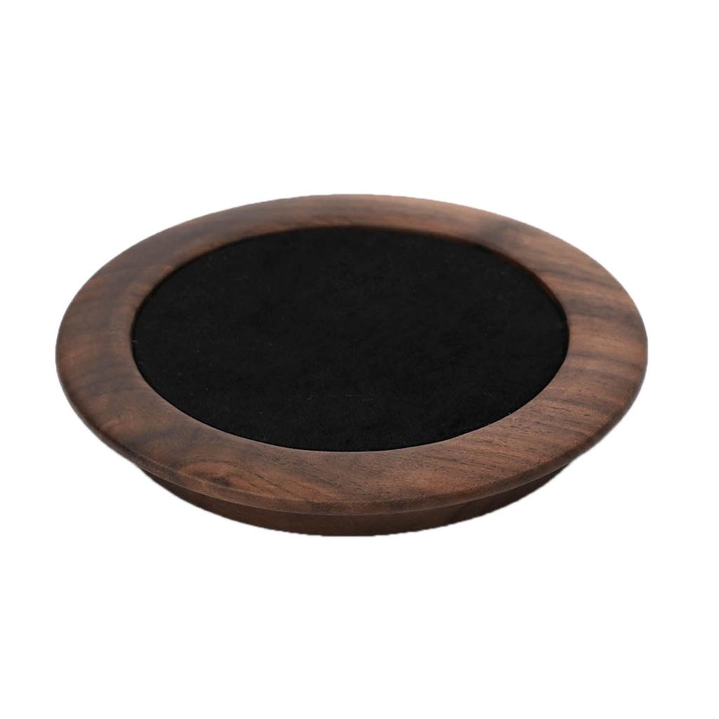 Jewelry Display Geometry Earrings Show Stand Shelf Walnut Wood Rings Holder Tray Jewelry Organizer for Home Decoration