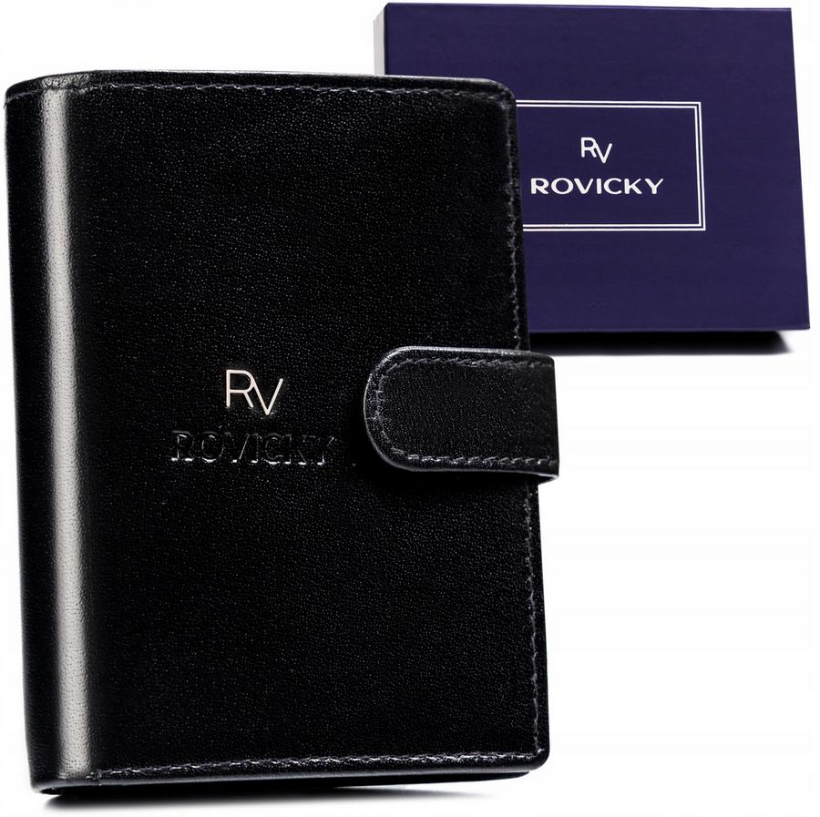 Extensive Men's Wallet Made of Natural Leather - Rovicky