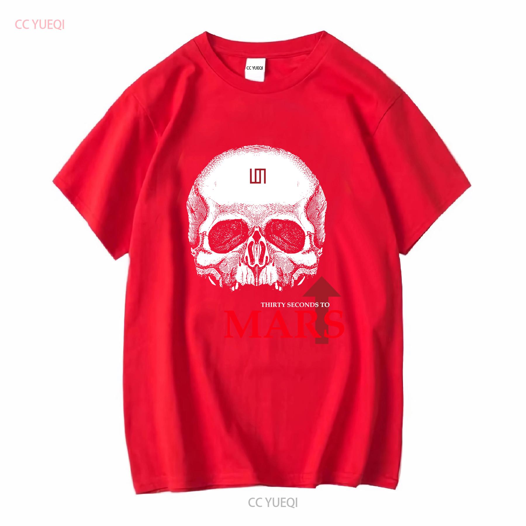 

30 Seconds To Mars Heavy Metal Rock Band Cotton T SHIRT S 3XL vintage Washed streetwear Versatile Breathable Soft graphic homme S