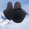 Detachable Winter Ear Warmers Waterproof Polyester Ear Muffs for Skiing Cycling Outdoor Sports