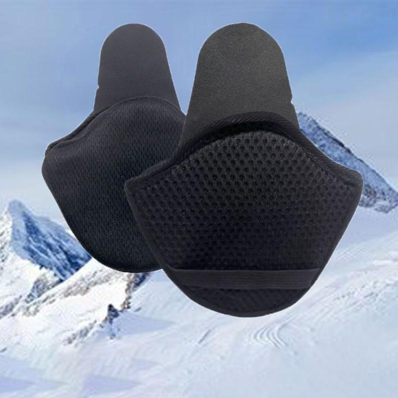 Detachable Winter Ear Warmers Waterproof Polyester Ear Muffs for Skiing Cycling Outdoor Sports
