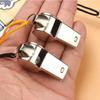 2Pcs Stainless Steel Whistle With Lanyard Outdoor Sports Whistle Super Loud Emergency Survival Whistle