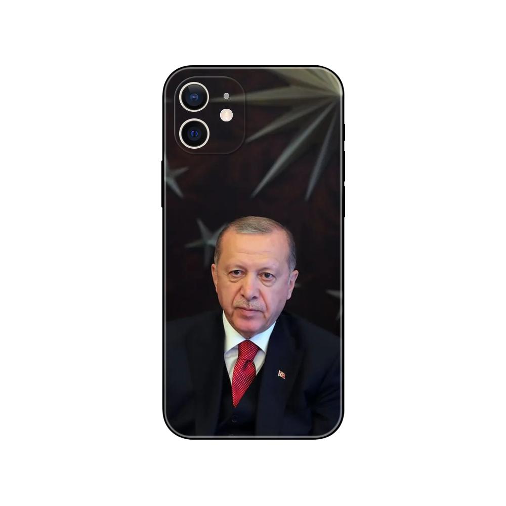 Turcja receptayyip erdogan etui na telefon dla iphone 5 5s 2020se 6 6s 7 8 plus x 10 XR XS 11 12 13 mini pro MAX czarne etui z TPU na tył