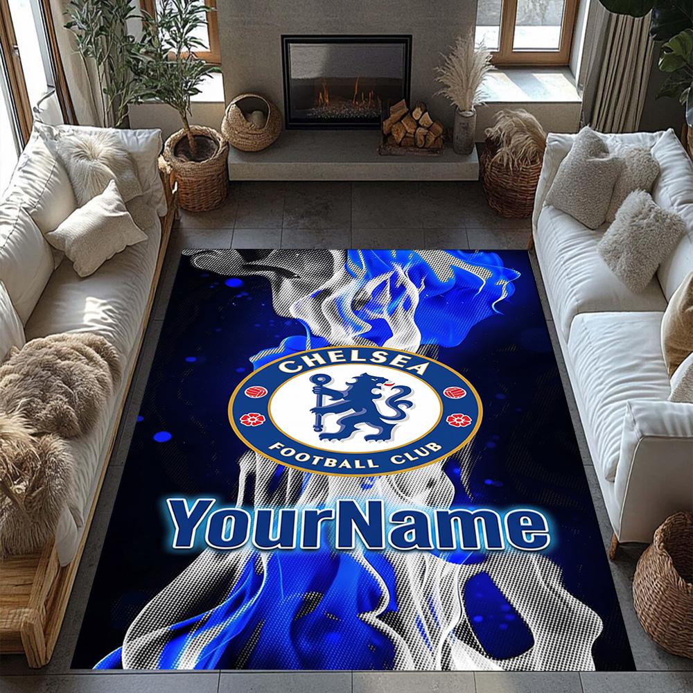 Chelsea Personalized Name Carpet Suitable for Foyer Bedrooms Playrooms Outdoor Anti-slip Rug Anime Office Decor Birthday/Christmas Gift